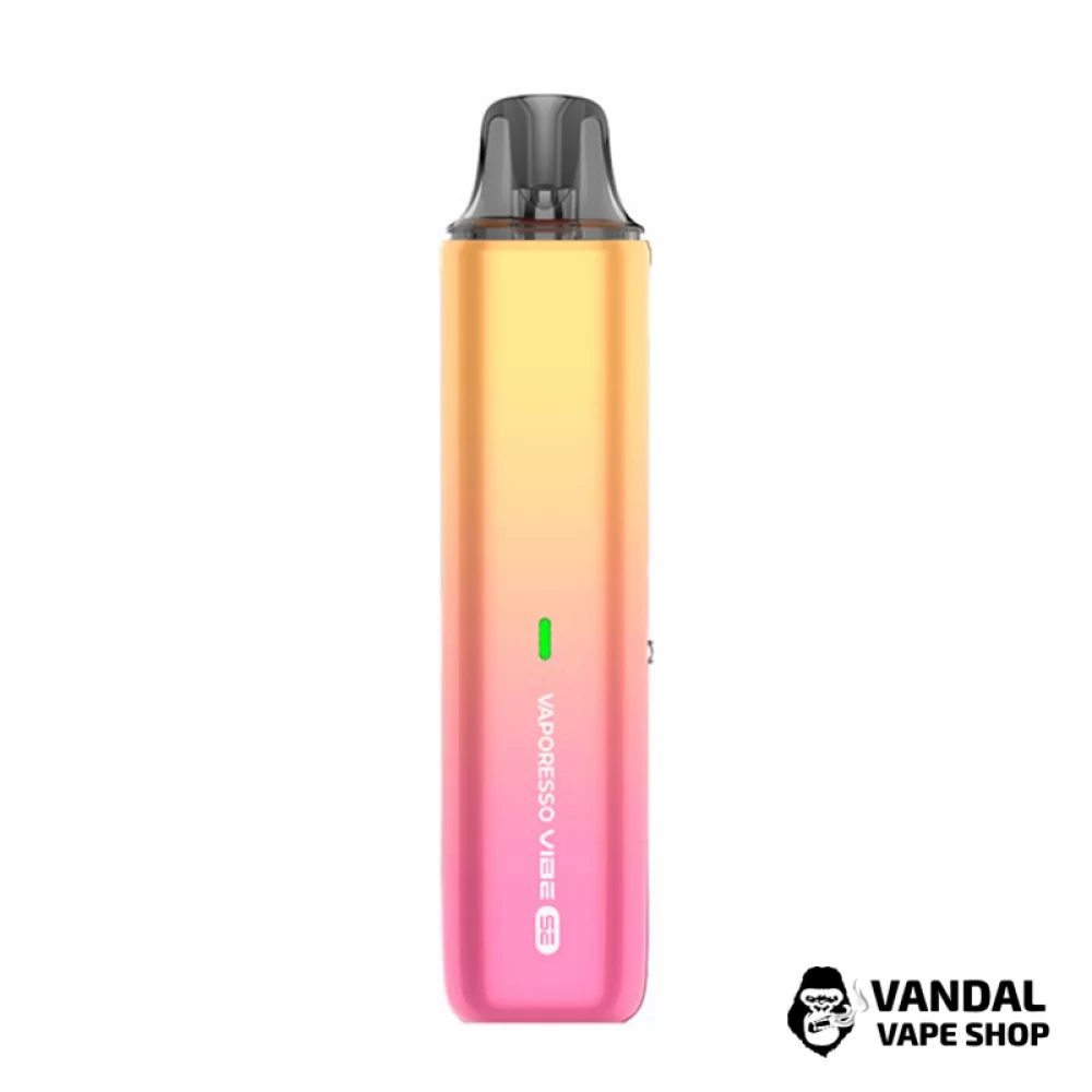 Vaporesso Vibe SE - в жовто-рожевому кольорі з градієнтом