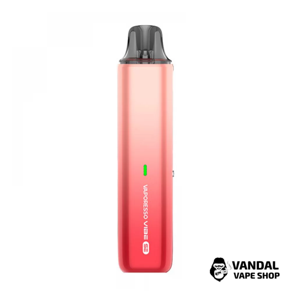 Vaporesso Vibe SE - в красном цвете с градиентом