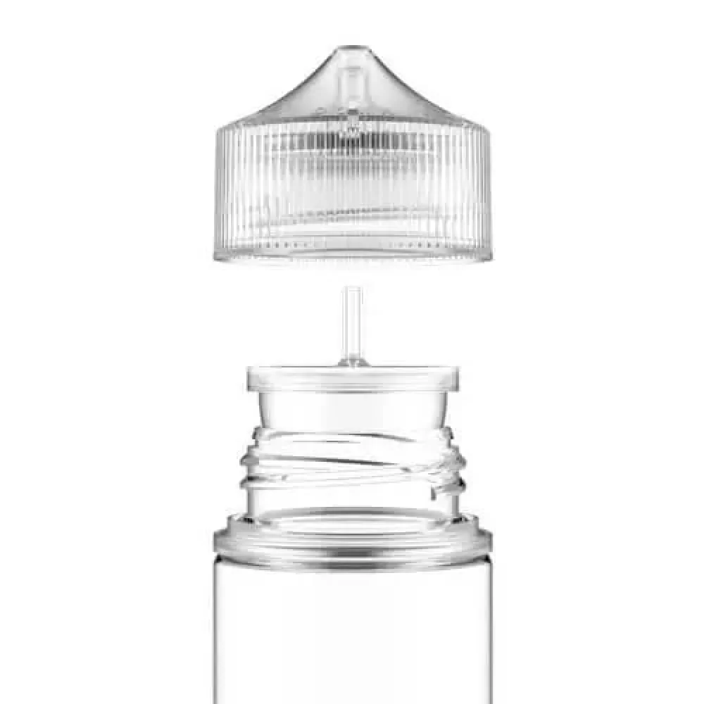 Тара Флакон Пластиковый Chubby Gorilla v3 Original Clear объёмом 30 мл, прозрачный (продаж по 100 шт)