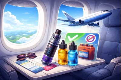 КАК ЛЕТАТЬ С ВЕЙПОМ: ПРАВИЛА ПЕРЕВОЗКИ В САМОЛЕТЕ 2026