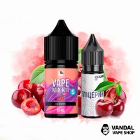 Набір Vape Mix Kit Cherry, 30 мл 50 мг Сольовий