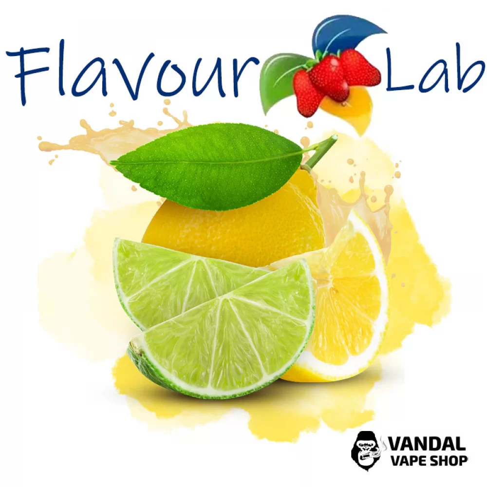 Ароматизатор FlavourLab 10 мл со вкусом лимона и лайма