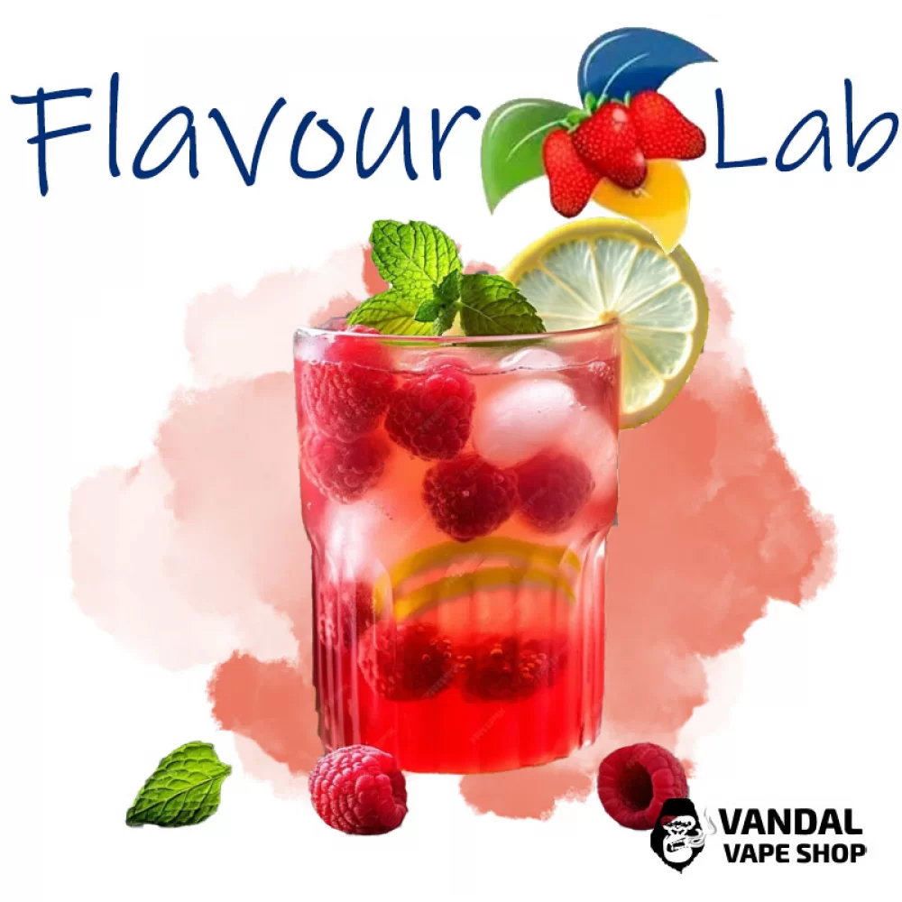 Ароматизатор FlavourLab 10 мл со вкусом Малинового лимонада Ароматизатор FlavourLab 10 мл со вкусом Малинового лимонада
