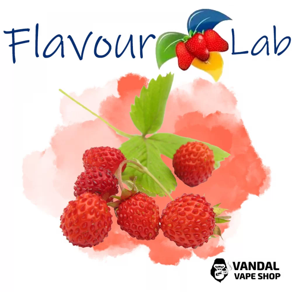 Ароматизатор FlavourLab 10 мл со вкусом земляники Ароматизатор FlavourLab 10 мл со вкусом земляники