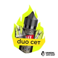 Комбінація OXVA Duo NeXLIM №5: Картридж OXVA NeXLIM 0.6 Ом, 2 мл + Картридж OXVA NeXLIM 0.6 Ом, 2 мл + Infinity Max Monaco 30 мл 50 мг