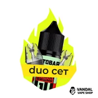Комбинация OXVA Duo XLIM №2: Картридж OXVA XLIM V3 Top Fill 0.8 Ом + Картридж OXVA XLIM V3 Top Fill 0.6 Ом + Octobar Go Кислая Вишня 30 мл 50 мг
