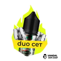 Комбинация Duo VMATE №1: Картридж Voopoo VMATE V3 (Top Fill) 0.7 Ом, 3 мл + Картридж Voopoo VMATE V3 (Top Fill) 1.0 Ом, 3 мл + Inbottle Puzzle Spearmint 30 мл 50 мг