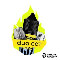 Комбінація Duo VMATE №3: Картридж Voopoo VMATE V3 (Top Fill) 0.7 Ом, 3 мл + Картридж Voopoo VMATE V2 0.7 Ом + Octobar Go Лимон 30 мл 50 мг