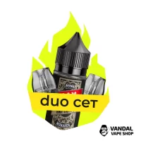 Комбинация Duo VMATE №5: Картридж Voopoo VMATE V2 0.7 Ом + Картридж Voopoo VMATE V2 0.7 Ом + Infinity Max Monarch 30 мл 50 мг