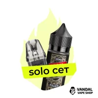 Комбинация Solo OXVA XLIM №4: Картридж OXVA XLIM V3 Top Fill 0.6 Ом + Infinity Max Monarch 30 мл 50 Strong мг