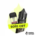 Комбінація Solo XROS №4: Картридж Vaporesso XROS Mini 0.8 Ом, 3 мл + набір для самозамісу Infinity Max Corona 30 мл 50 Strong мг