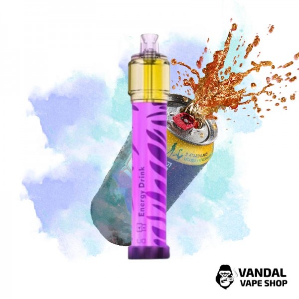 LIO Bee Lit Disposable Pod Kit 1300mAh Energy Drink 5% Одноразовая Pod система на 2500 затяжек со вкусом енергетика