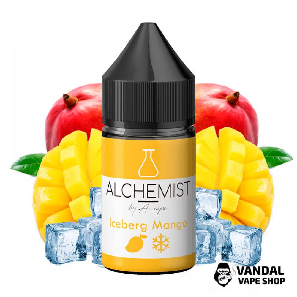 Жидкость Alchemist Salt – 30 мл 50 мг на солевом никотине со вкусом со вкусом манго с холодком