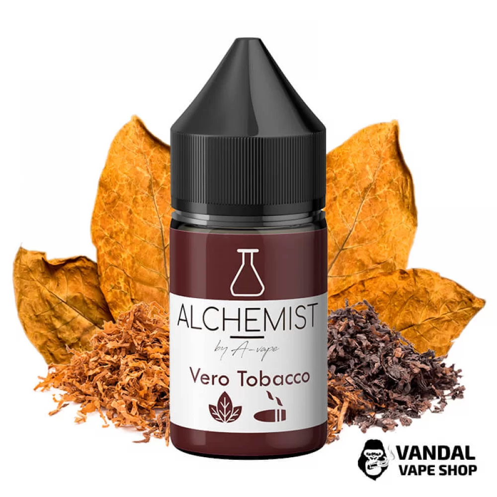 Жидкость Alchemist Salt – 30 мл 35 мг на солевом никотине со вкусом табака