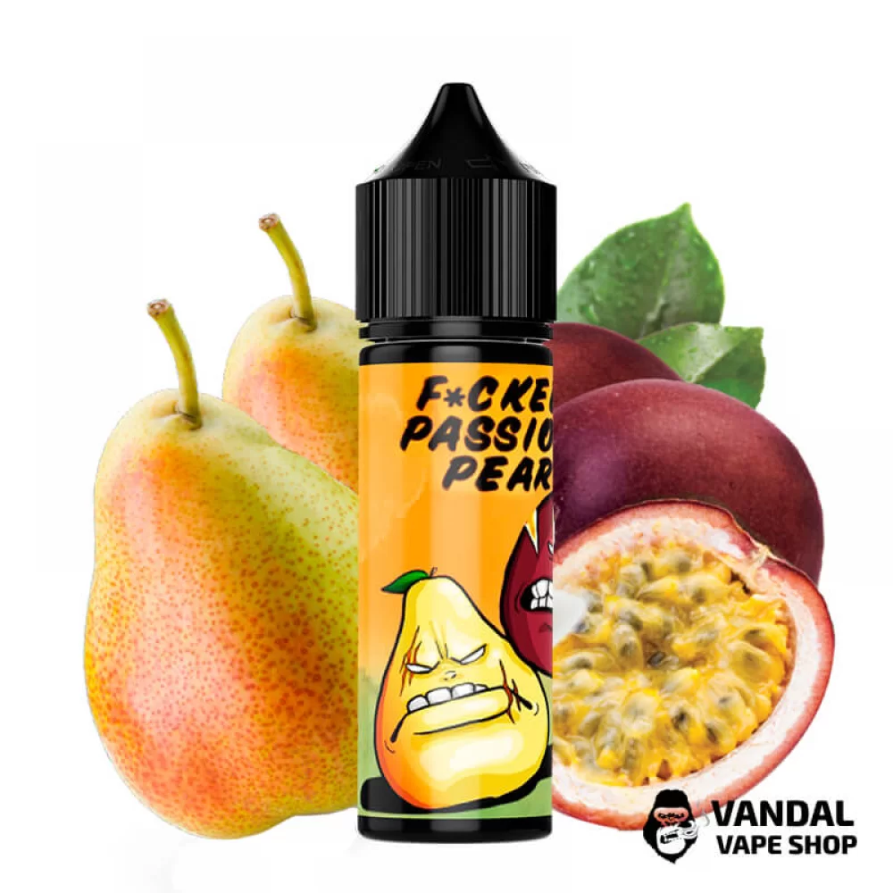 Рідина Fucked 50 мл 1,5 мг на органічному нікотині зі смаком зі смаком груші і маракуйї