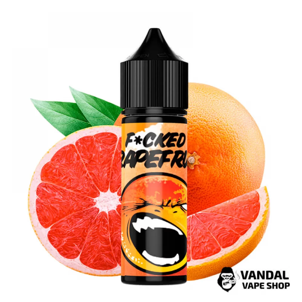 Рідина Fucked 50 мл 0 мг на органічному нікотині зі смаком грейфруту