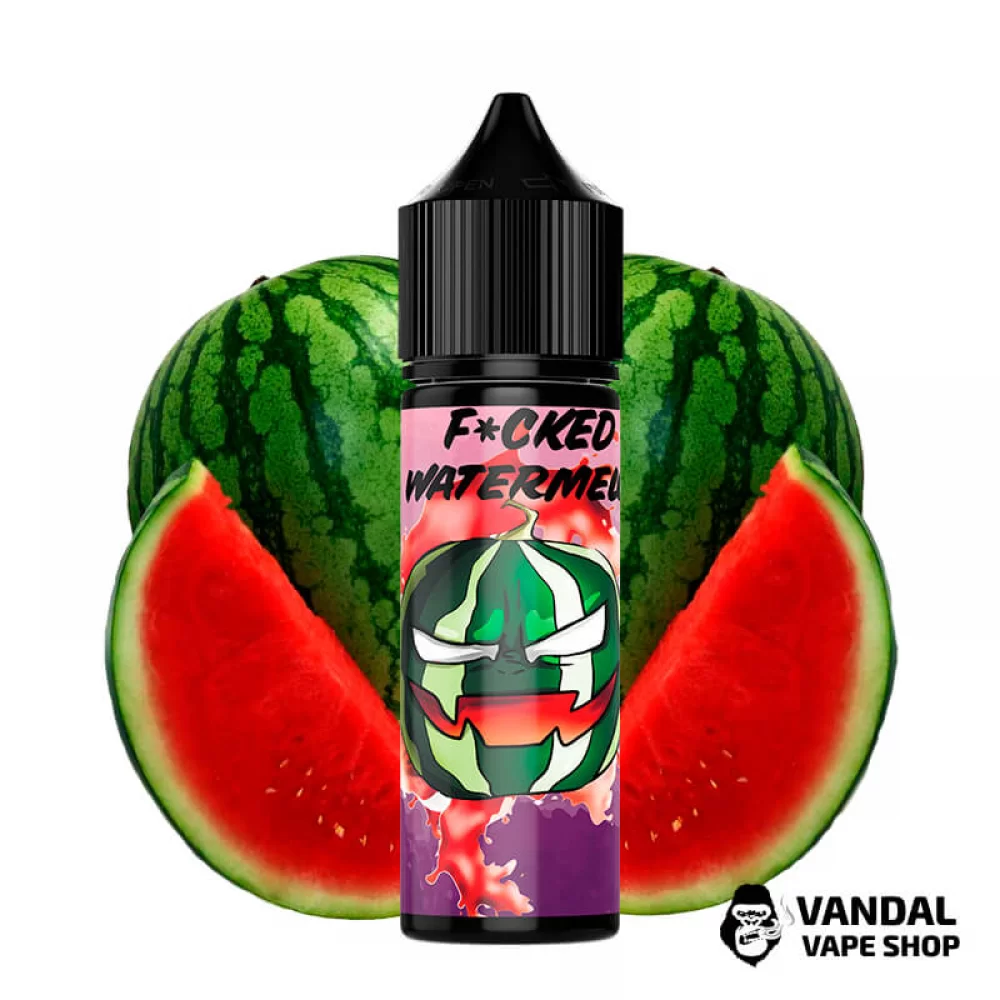 Рідина Fucked 50 мл 1,5 мг на органічному нікотині зі смаком кавуна