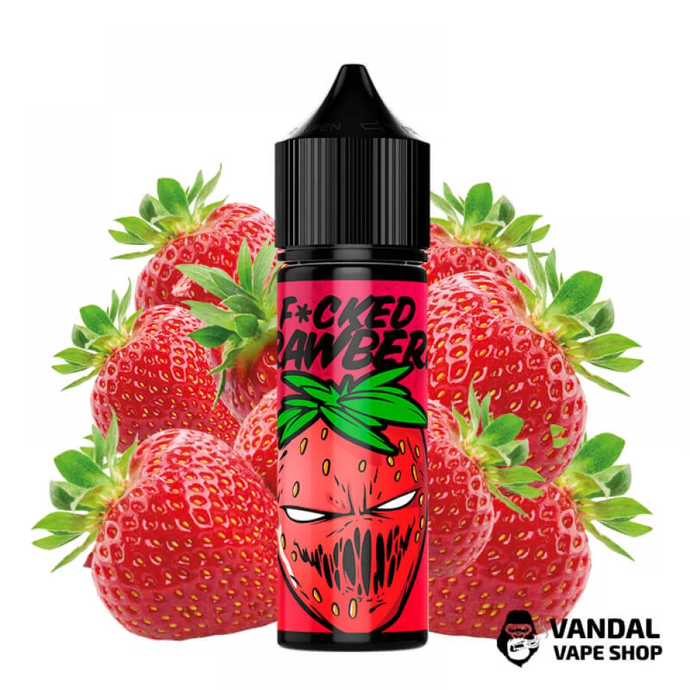 Жидкость Fucked 50 мл 0 мг на органическом никотине со вкусом клубники