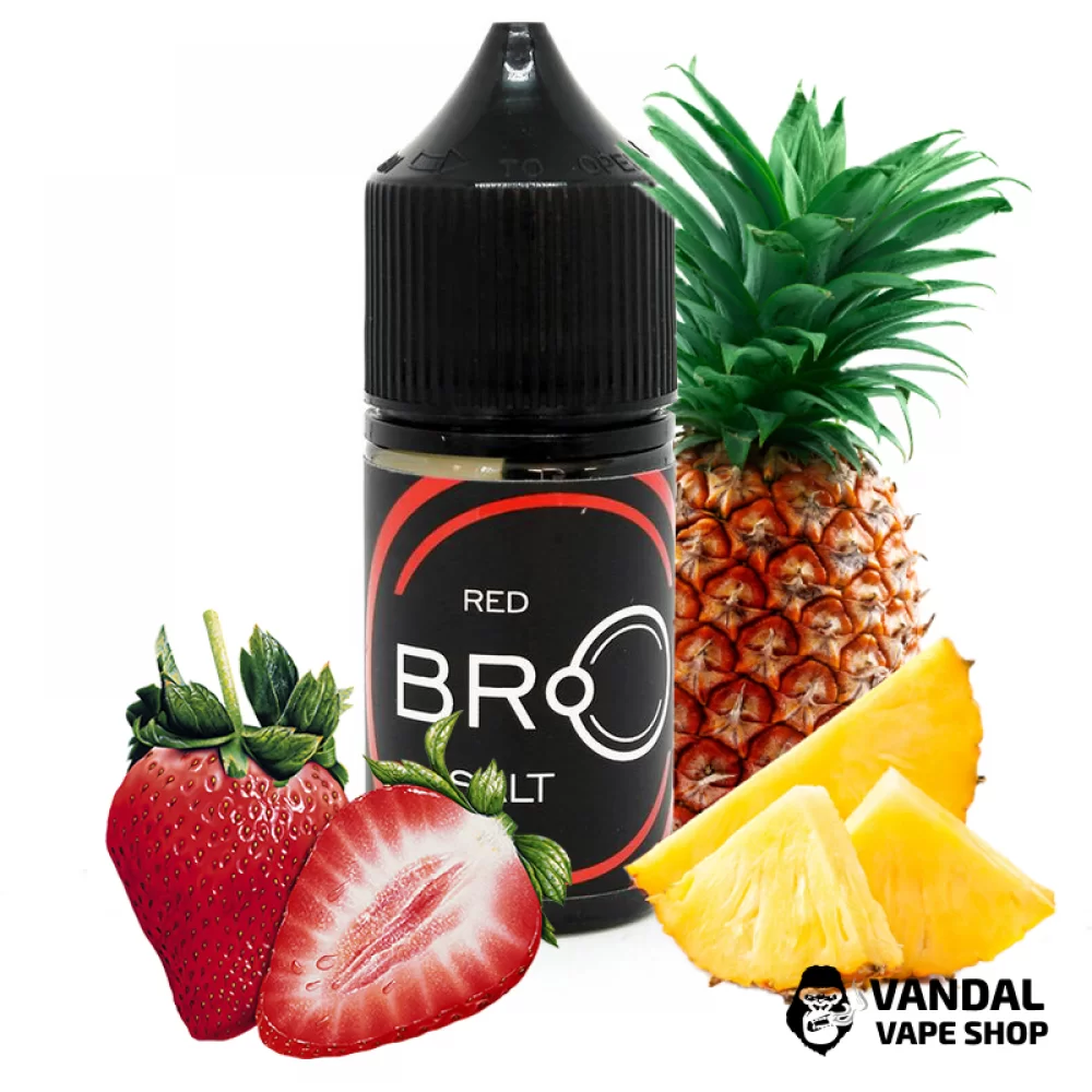 РІДИНА Nolimit BRO Salt 50мг, 30мл НА СОЛЬОВОМУ НІКОТИНІ зі смаком полуниці і ананаса РІДИНА Nolimit BRO Salt 50мг, 30мл НА СОЛЬОВОМУ НІКОТИНІ зі смаком полуниці і ананаса