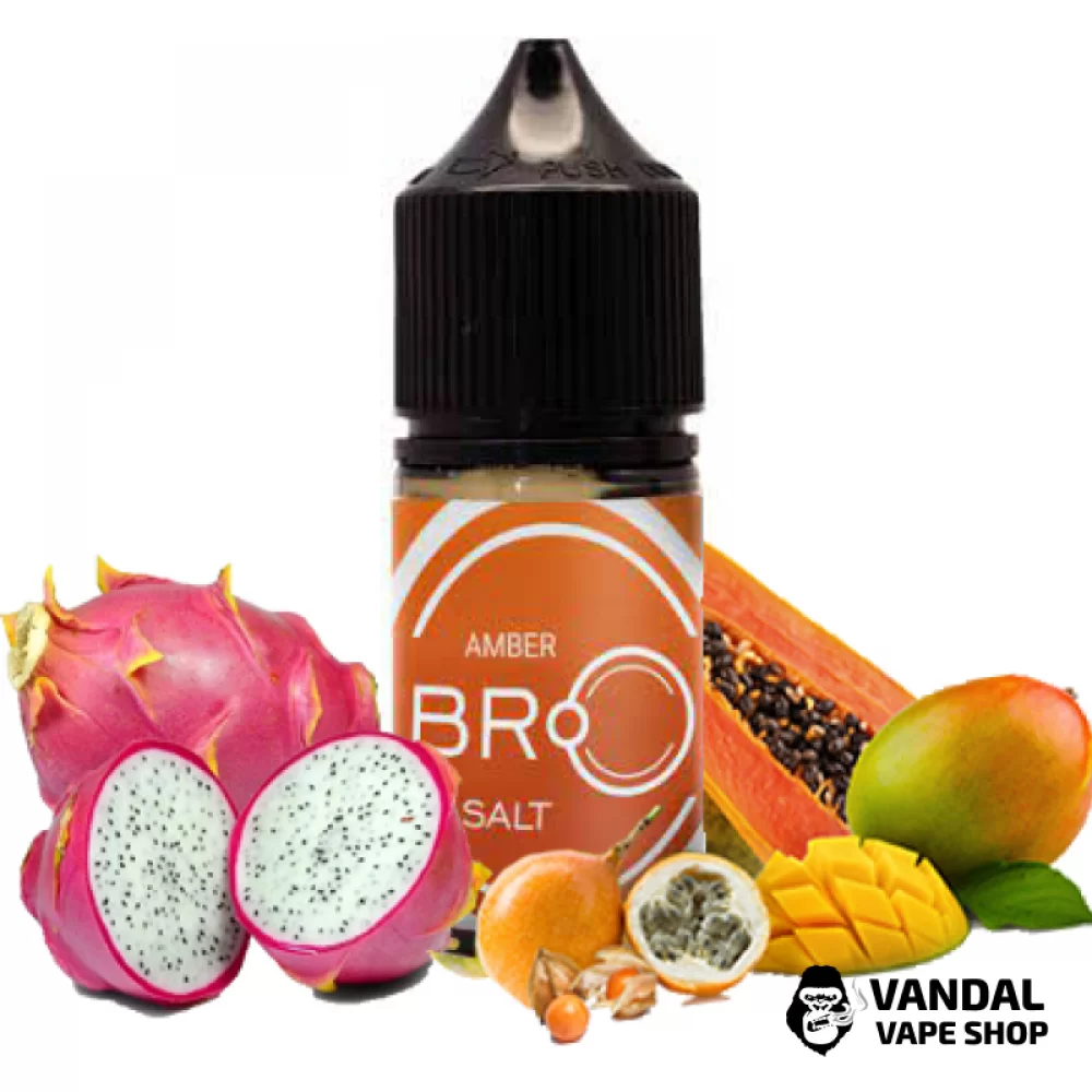 Жидкость Nolimit BRO Salt 30мг, 30мл НА СОЛЕВОМ НИКОТИНЕ со вкусом тропических фруктов