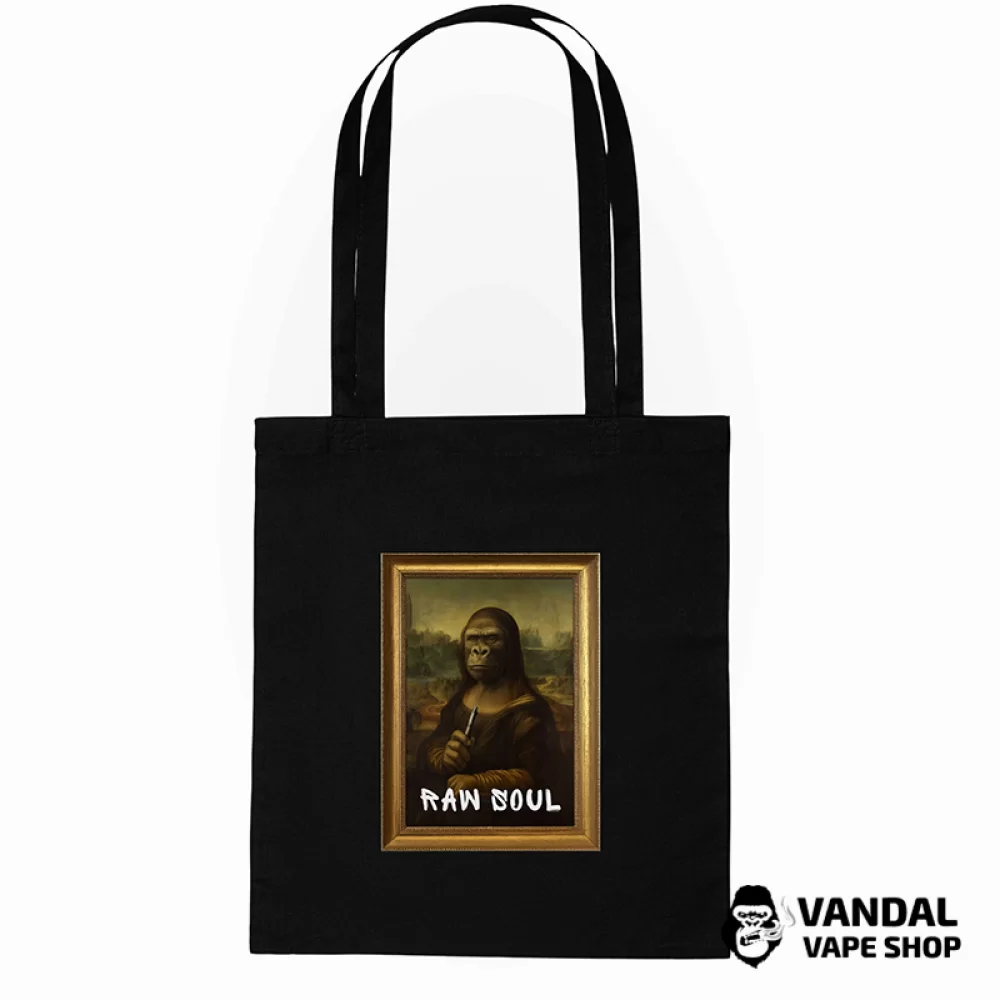 Сумка-шопер - чорна "Raw Soul" 