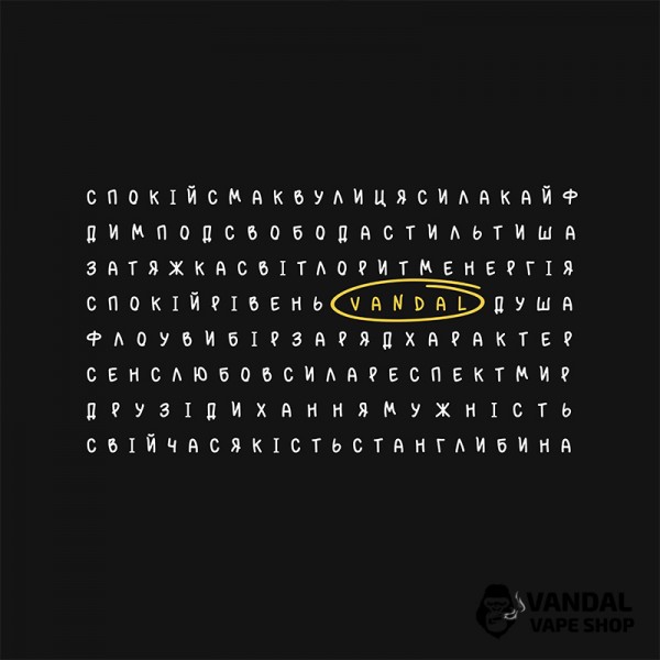 Сумка-шопер - чорна "Vandal"  