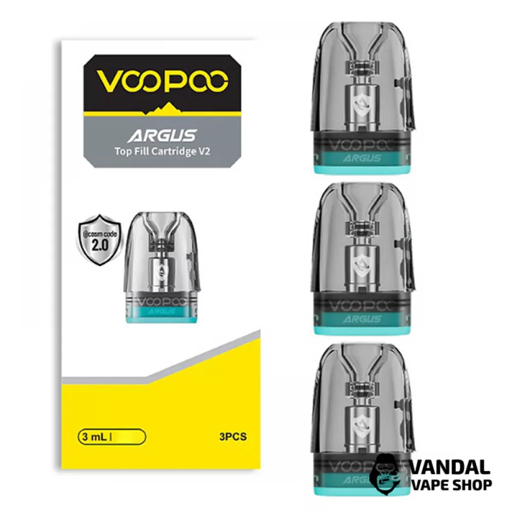 Змінний картридж Voopoo Argus Top Fill V2 0.7 Ом 3 мл