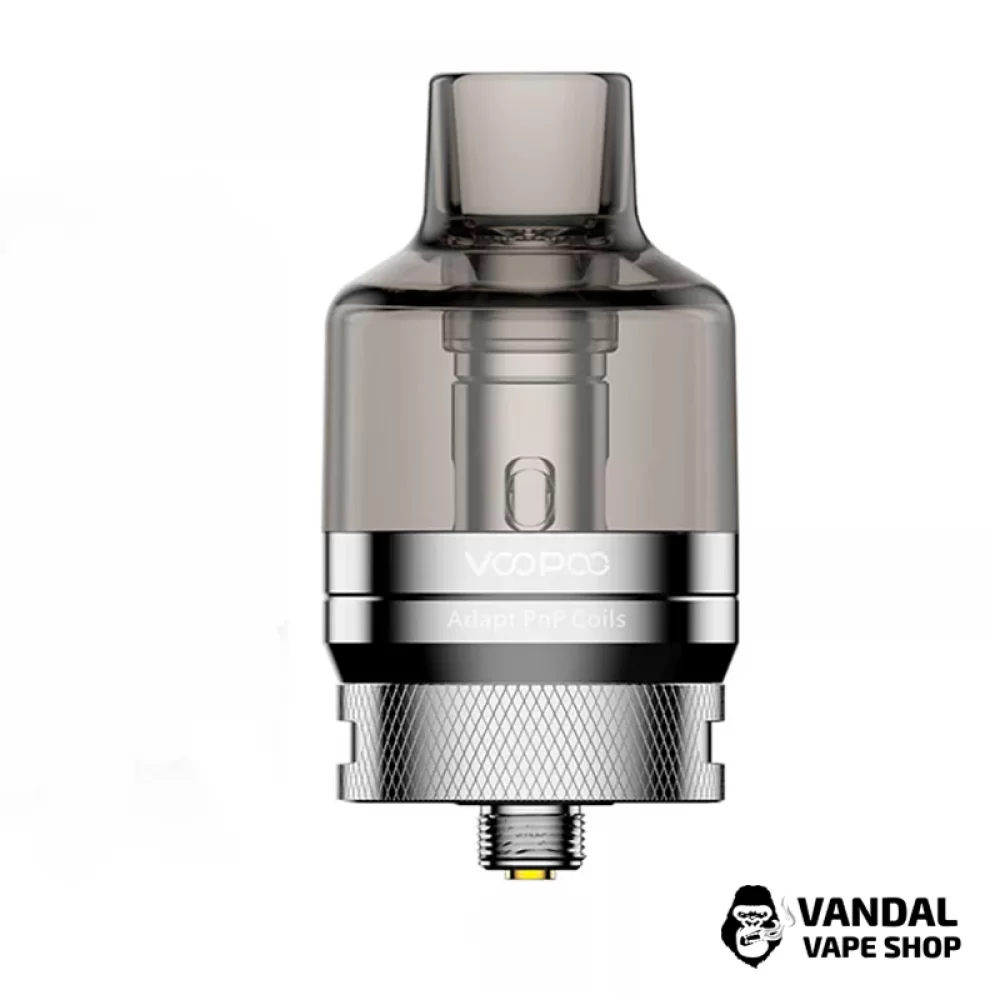 Картридж  Voopoo PnP Pod Tank 4.5 мл в цвете нержавеющая сталь