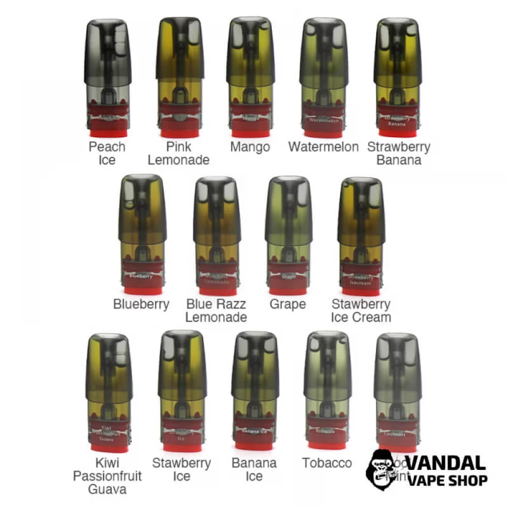 Заправленные картриджи для ELF BAR RF350 и MATE 500 2.0 Мл (1.2 Ом)