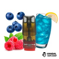 Заправленный картридж Elf Bar P1 2.0 Мл, 1.2 Ом - Blue Razz Lemonade