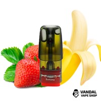Заправленный картридж Elf Bar P1 2.0 Мл, 1.2 Ом - Strawberry Banana