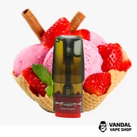 Заправленный картридж Elf Bar P1 2.0 Мл, 1.2 Ом - Strawberry Ice Cream