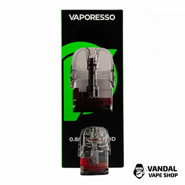 Сменный картридж Vaporesso LUXE Q-Mesh 3 мл, 0.8 Ом подходят на Luxe Q, но на новые версии, где есть магниты