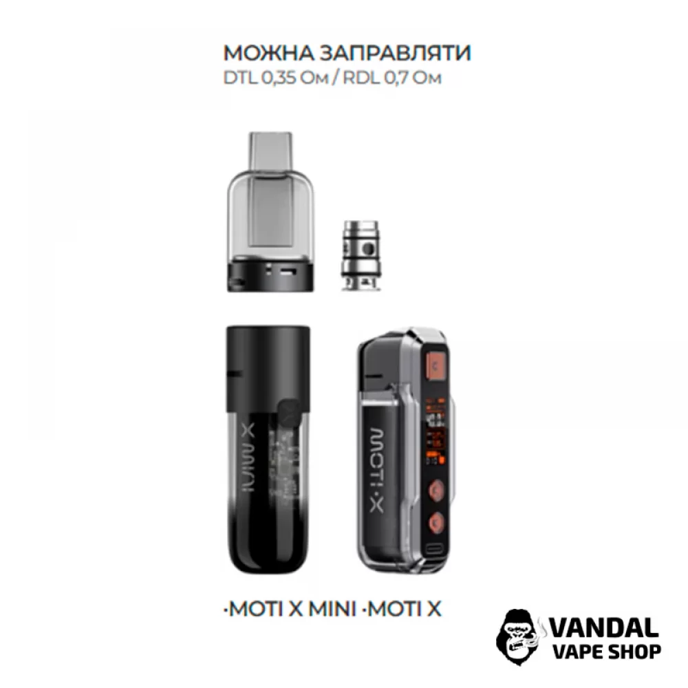 Сменный Картридж Vaporesso Moti X Mini Pod 4 мл без испарителя