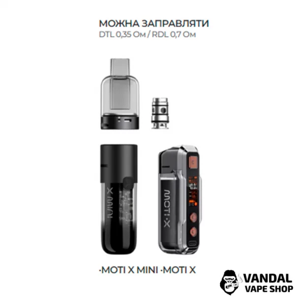 Сменный Картридж Vaporesso Moti X Mini Pod 4 мл без испарителя