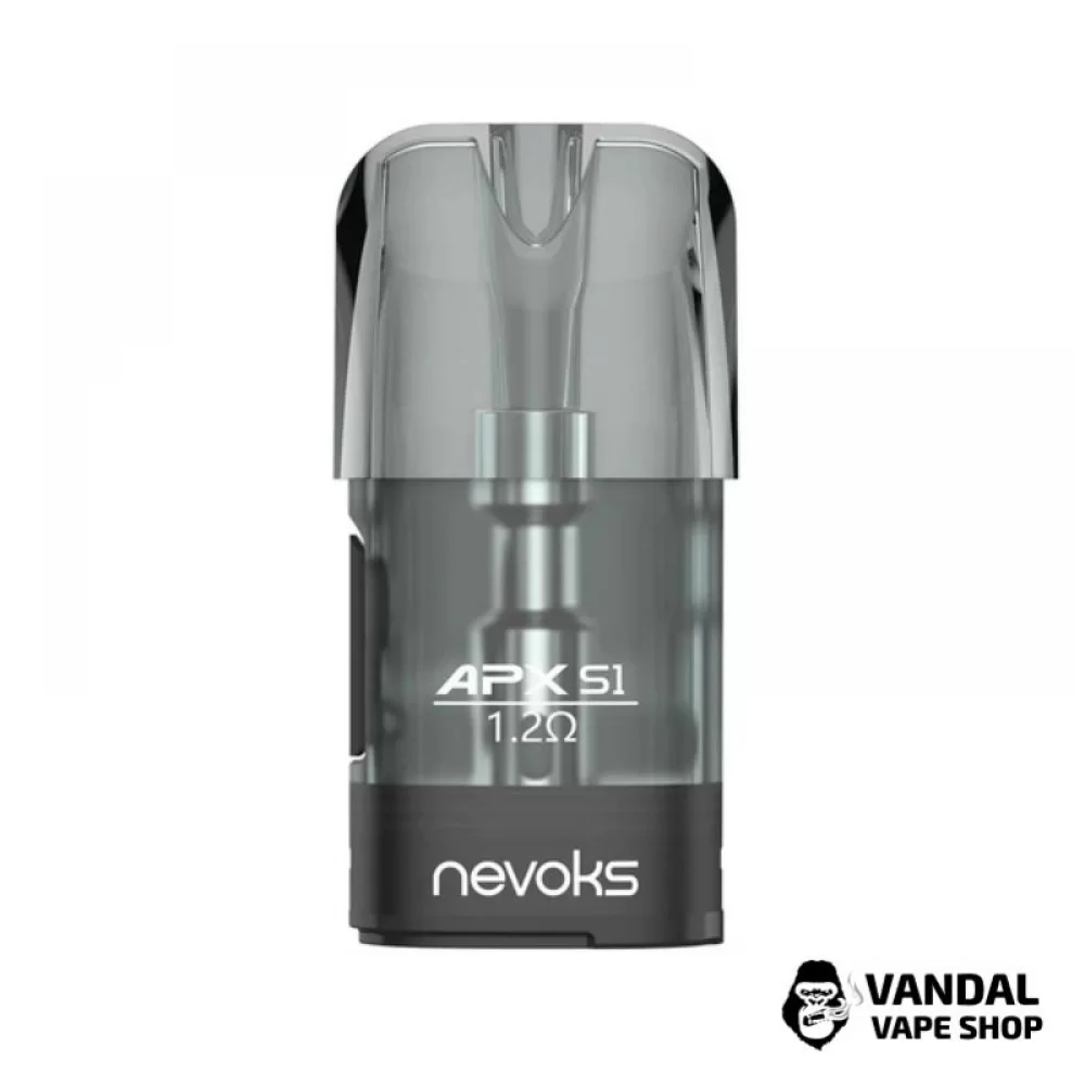 Картридж для Nevoks Feelin APX S1 1.2 Ом для APX S1 Pod Kit, APX C1 Pod Kit та Pagee Air Pod Kit