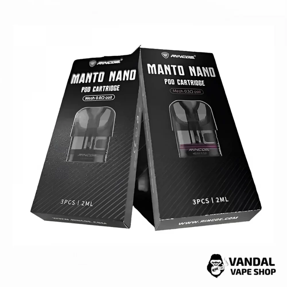 Картридж Manto Nano Pod Cartridge Mesh 0.5 Ом для роботи з POD-системами Manto Nano Pro / P1 / A1 / Z1 Kit Картридж Manto Nano Pod Cartridge Mesh 0.5 Ом для роботи з POD-системами Manto Nano Pro / P1 / A1 / Z1 Kit