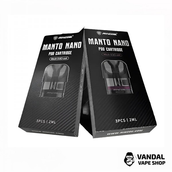 Картридж Manto Nano Pod Cartridge Mesh 0.5 Ом для роботи з POD-системами Manto Nano Pro / P1 / A1 / Z1 Kit