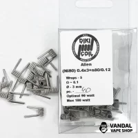 Alien 0,1 Ohm (Ni80) 0.4x3+n80/0.12