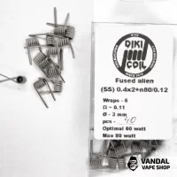 Fused 0,11 Ohm (Ss) 0.4x2+n80/0.12