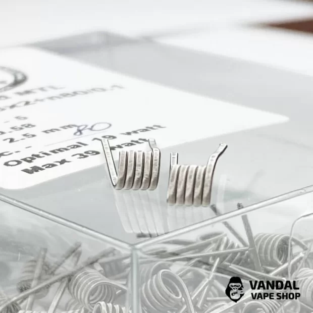 Готовая спираль Fused MTL 0,28 Ohm (A1) 0.3x2+n80/0.1