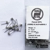 Fused MTL Ohm 0,21 (Ni80) 0.3x2+n80/0.1 WR 5 Ф 2,5