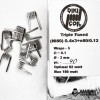 Triple Fused 0.1 Ohm (Ni80) 0.4x3+n80/0.12
