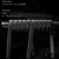 Спираль Triple Staggered (A1) 0.4x3+n80/0.12 Ohm0.12 (dual) WR 5 Ф 3 