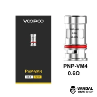 Випаровувач Voopoo PnP VM4 Single Mesh 0.6 Ом