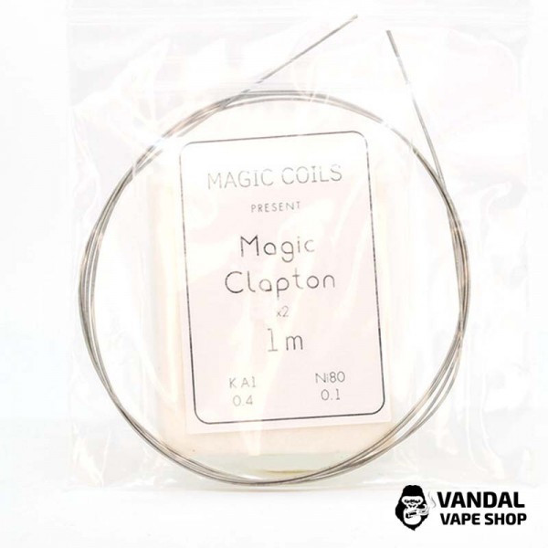 Дріт для спіралі Magic Coils Clapton - Kanthal 0.4 мм Nichrome 0.1 мм 1 м