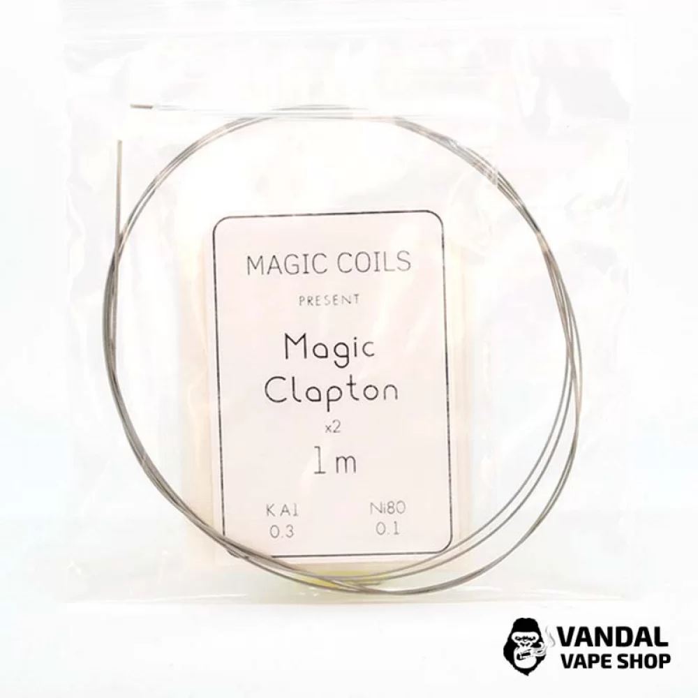 Дріт для спіралі Magic Coils Clapton - Kanthal 0.3 мм Nichrome 0.1 мм 1 м