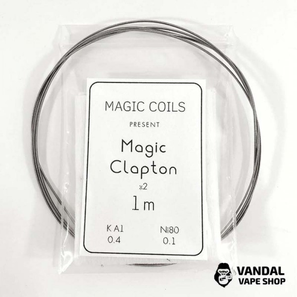Дріт для спіралі Magic Coils Clapton - Kanthal 0.5 мм Nichrome 0.1 мм 1 м