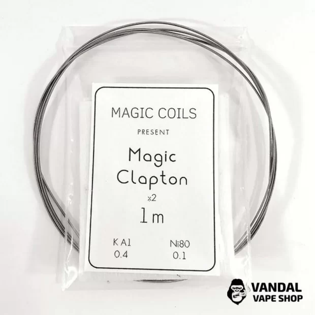 Проволока для спирали Magic Coils Clapton - Kanthal 0.5 мм Nichrome 0.1 мм 1 м