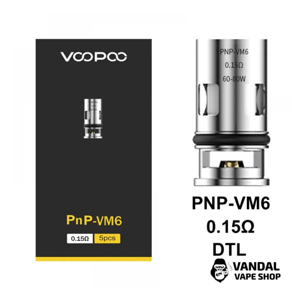 Змінний випаровувач Voopoo PnP Coil (Original) для DRAG X(+) Змінний випаровувач Voopoo PnP Coil (Original) для DRAG X(+)